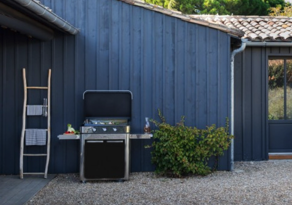 Combo plancha ENO ENOSIGN 80 Noir & Inox